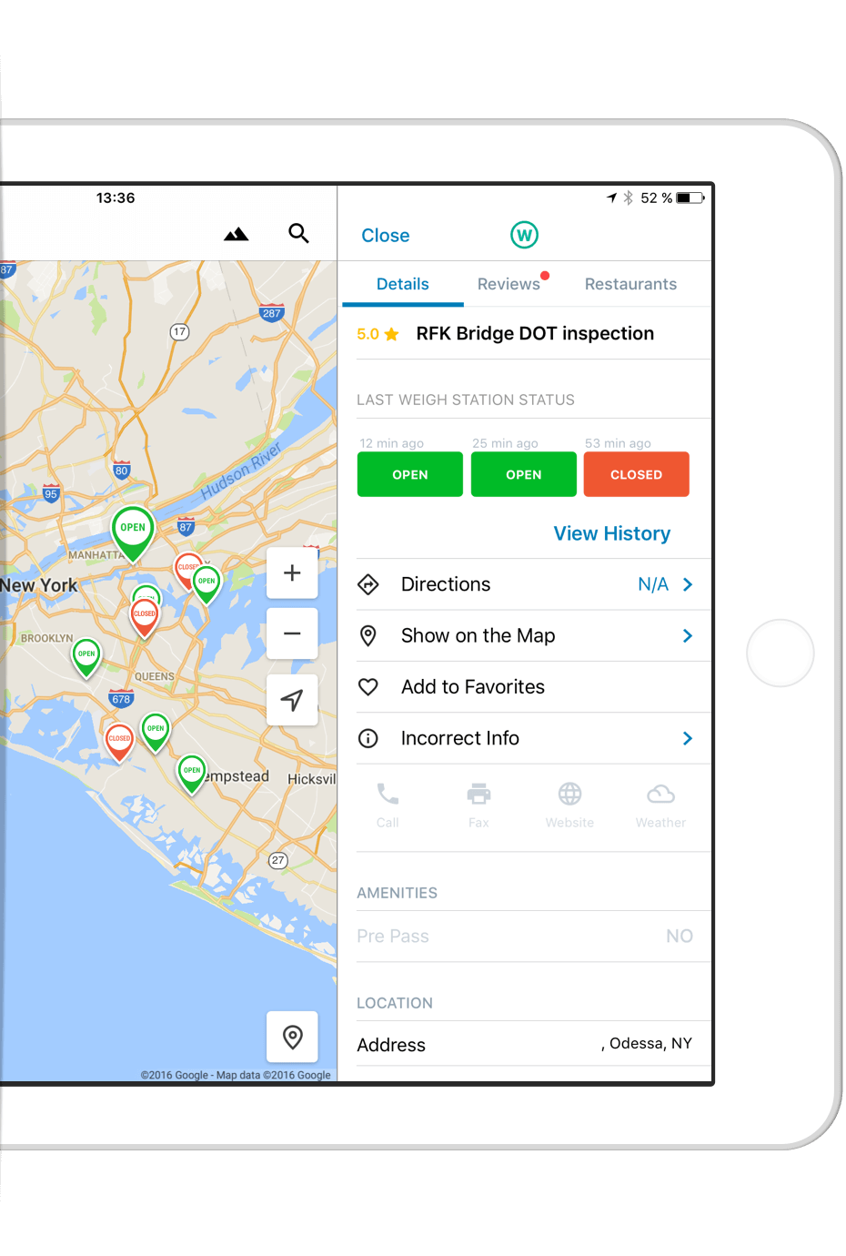 Map App For Truckers 