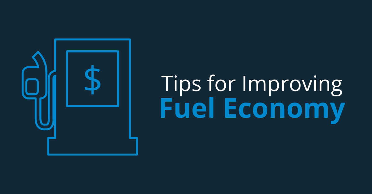 Tips for improving your fuel economy
