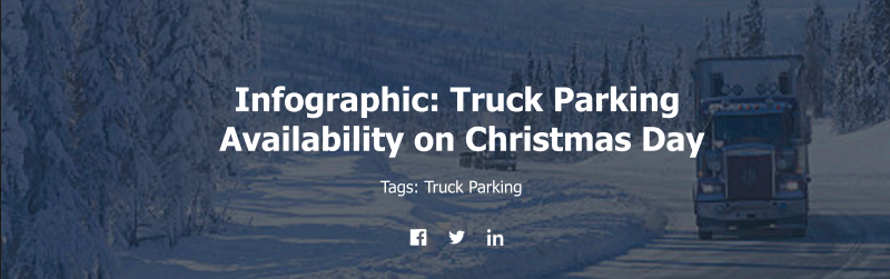 Infographic: Truck Parking Availability on Christmas Day
