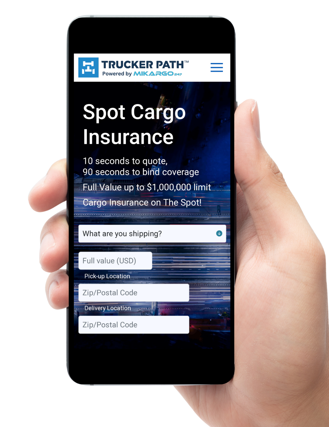 Trucker Path Provides Quick Access to Spot Cargo Insurance for App Users