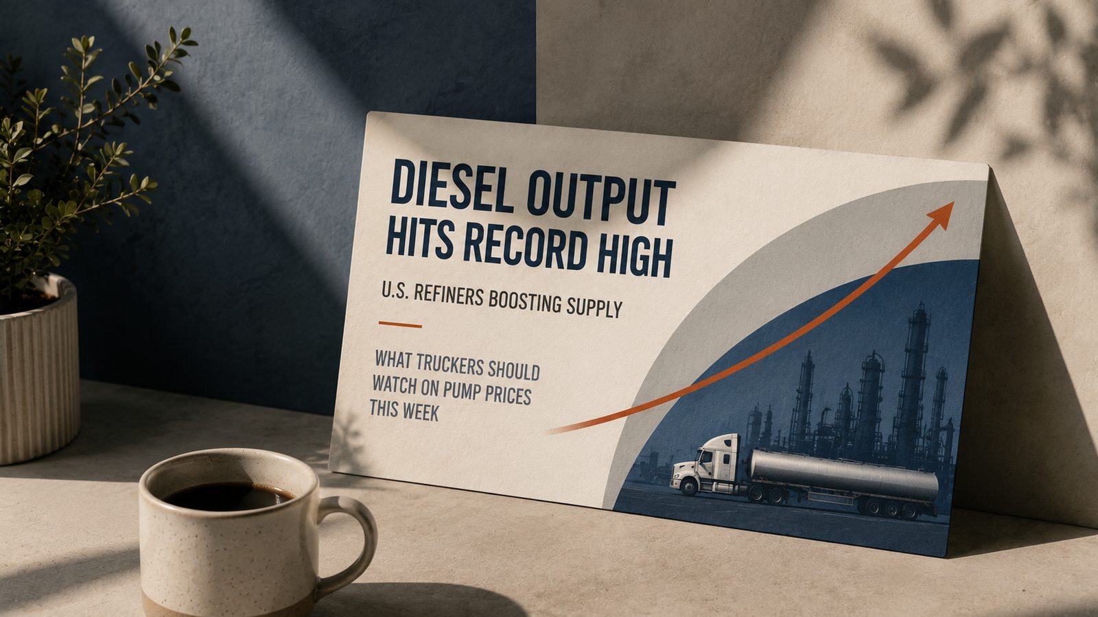 U.S. Refiners Are Boosting Diesel Output: What Truckers Should Watch on Pump Prices This Week