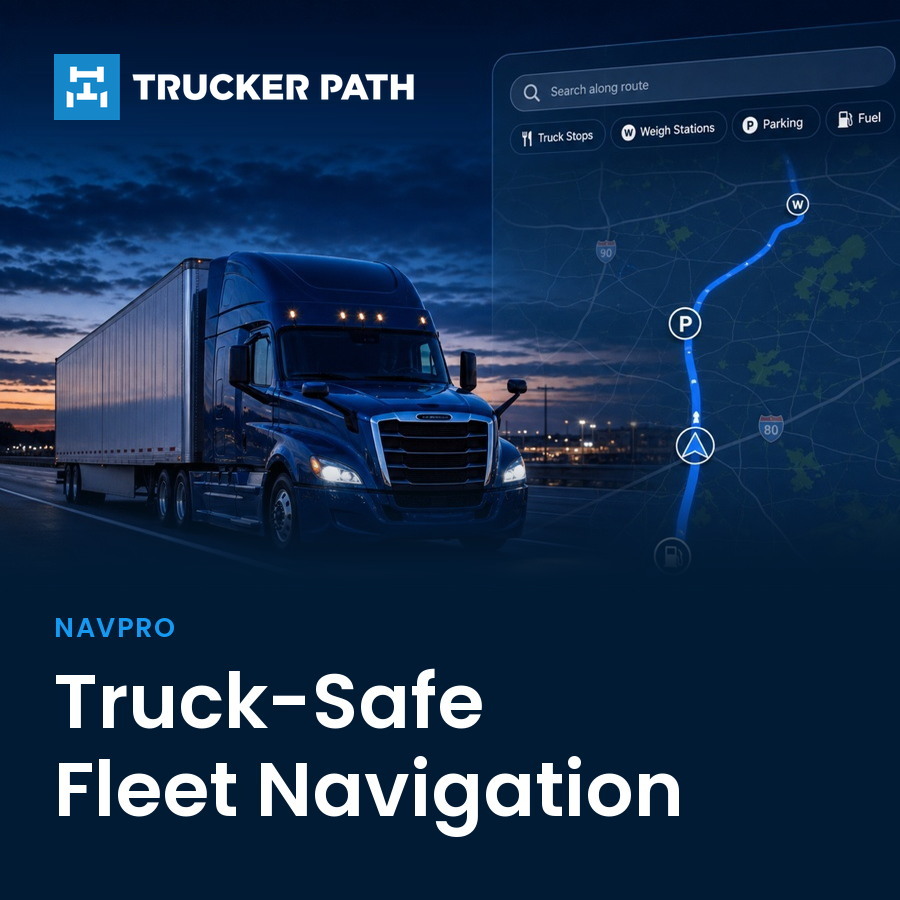 NavPro truck-safe fleet navigation