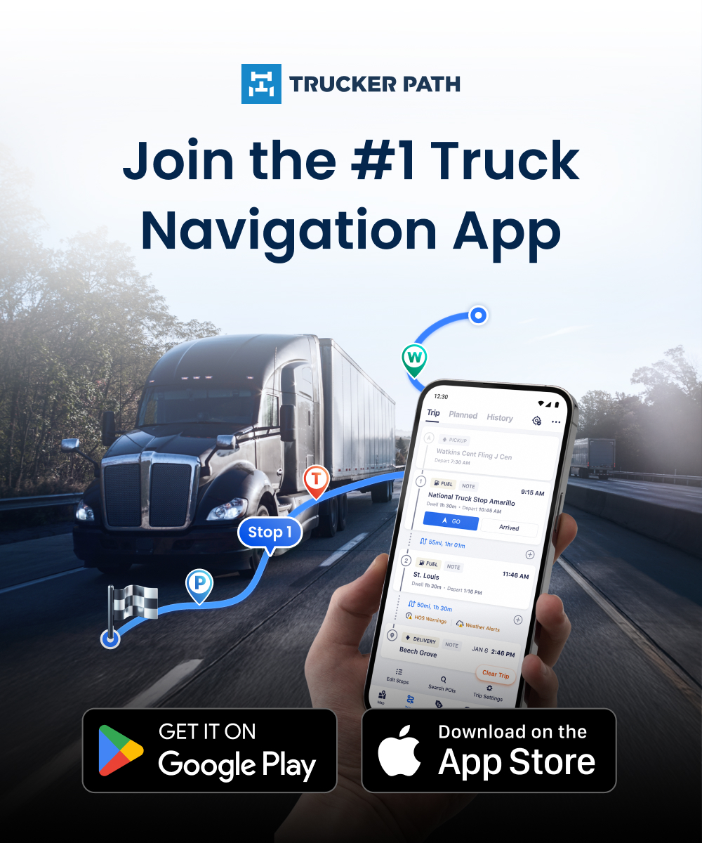 Trucker Path truck navigation app